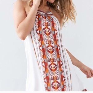 Urban Outfitters Tribal Print T-Back Slip Dress